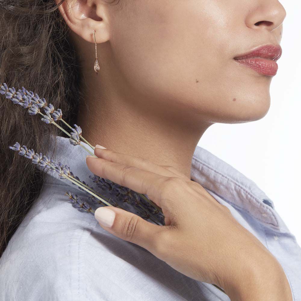 Boucles D'oreilles Pendantes Marganela Or Jaune Diamant -  Femme | Marc Orian