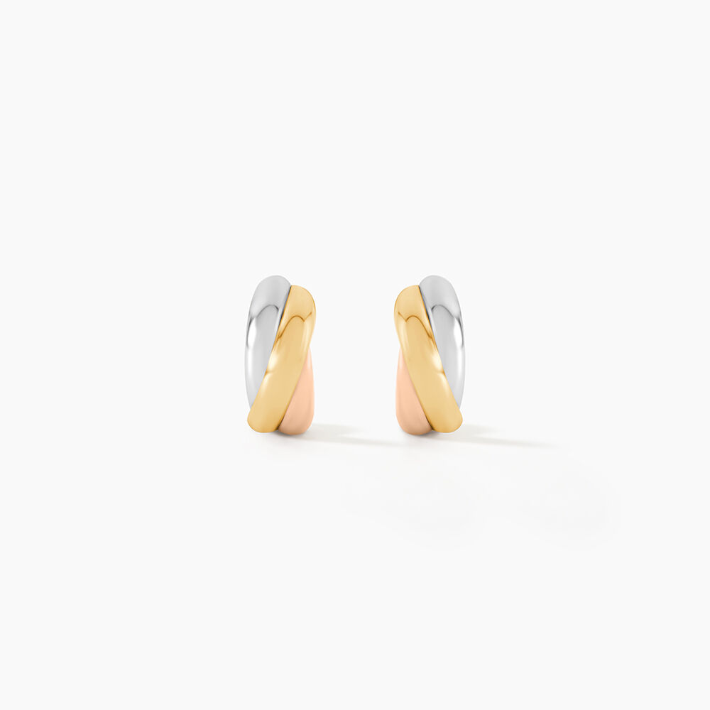 Cr&eacute;oles Igora Or Tricolore - Cr&eacute;oles Femme | Marc Orian