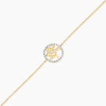 Bracelet Eleone Or Jaune Diamant - Bracelets cha&icirc;nes Femme | Marc Orian