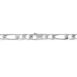 Bracelet Identit&eacute; Otilia Argent Blanc - Gourmettes Femme | Marc Orian