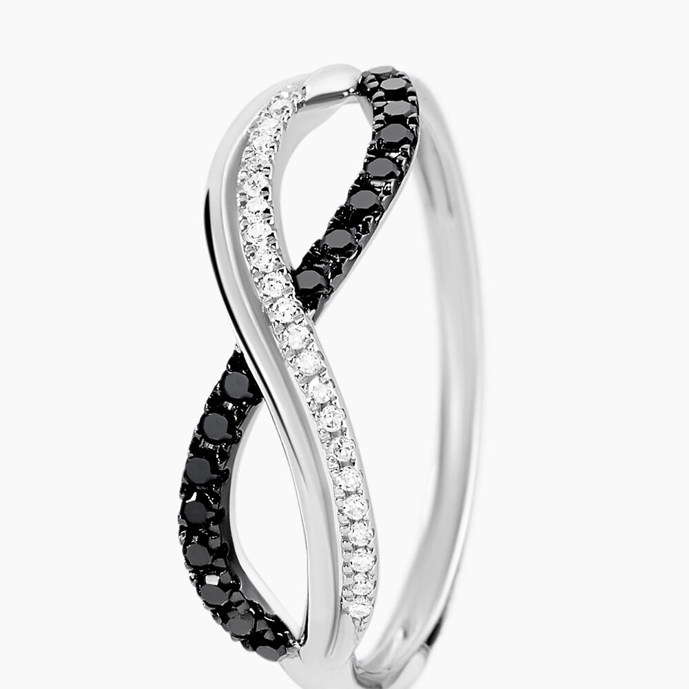 Bague Rejane Or Blanc Diamant - Parures de mariage Femme | Marc Orian