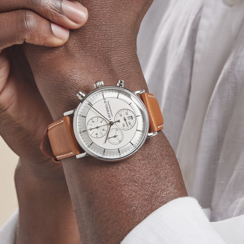 Montre Michel Herbelin Inspiration Argenté - Montres classiques Homme | Marc Orian