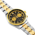 Montre Seiko Sport Bicolore Dor&eacute; / Noir - Montres &eacute;tanches Homme | Marc Orian