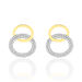 Boucles D'oreilles Pendantes Daniyah Or Jaune Diamant - Pendantes Femme | Marc Orian