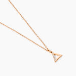 Collier Lorena Argent Rose Oxyde De Zirconium - Colliers avec pierres Femme | Marc Orian