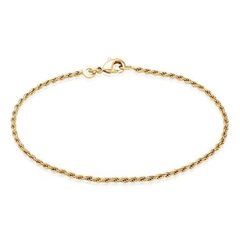 Bracelet Azelys Maille Corde Plaqué Or Jaune - Bracelets mailles Femme | Marc Orian