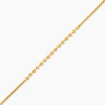 Bracelet Damaris Argent Dor&eacute; A L'Or 750/1000 - Bracelets cha&icirc;nes Femme | Marc Orian