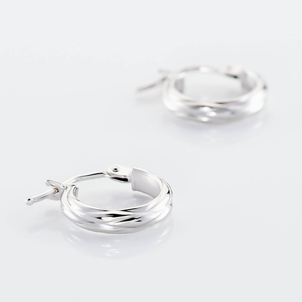 Cr&eacute;oles Ananas Or Blanc - Cr&eacute;oles Femme | Marc Orian