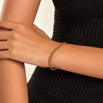 Bracelet Elisabeth Acier Jaune - Bracelets cha&icirc;nes Femme | Marc Orian