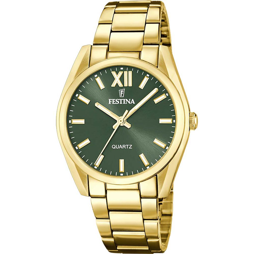 Montre Festina Boyfriend Kaki - Montres &eacute;tanches Femme | Marc Orian