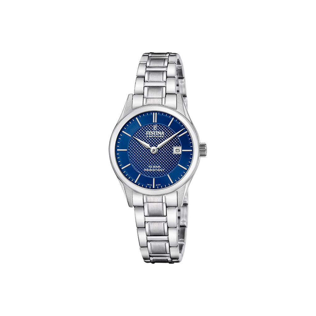 Montre Festina Swiss Made 29 Bleu - Montres &eacute;tanches Femme | Marc Orian