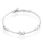 Bracelet Graziella Argent Blanc - Bracelets fantaisie Femme | Marc Orian