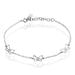 Bracelet Graziella Argent Blanc - Bracelets chaînes Femme | Marc Orian