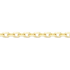 Chaîne Igoa Maille Forçat Diamantee Or Jaune - Chaines Femme | Marc Orian