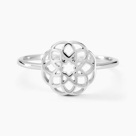 Bague Raïne Argent Blanc - Bagues Femme | Marc Orian