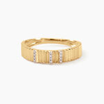 Bague Gwyneira Or Jaune Diamant - Bagues pierres pr&eacute;cieuses Femme | Marc Orian