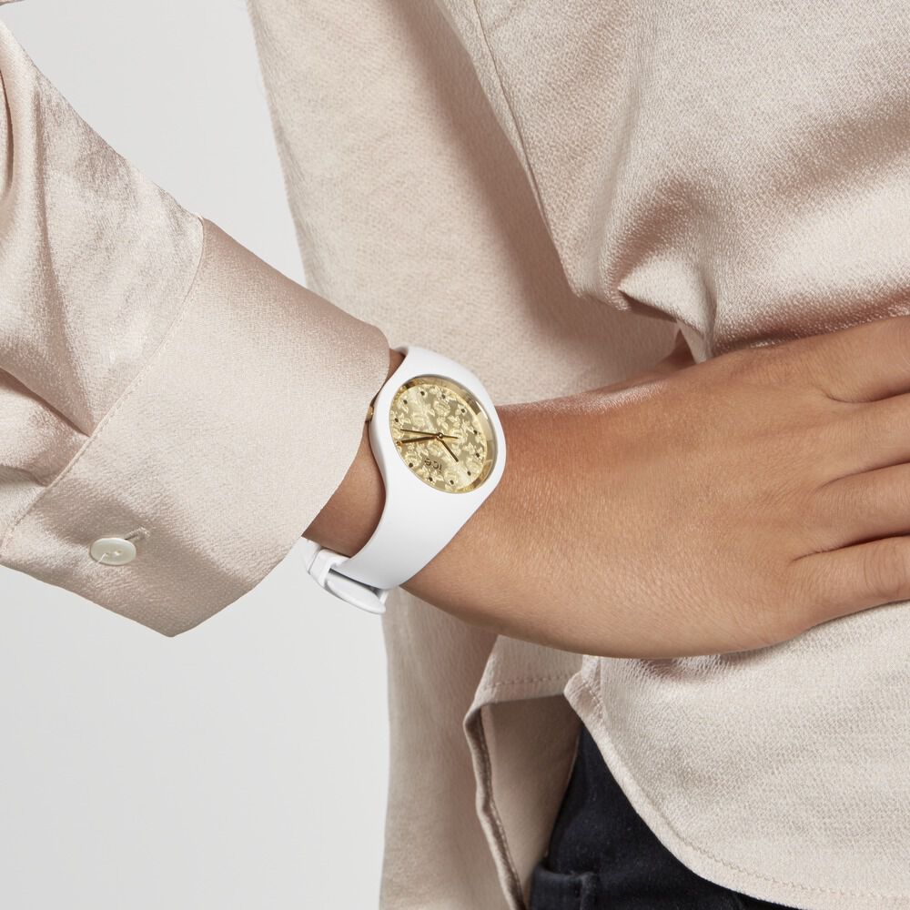 Montre Ice Watch Flower Blanc - Montres étanches Femme | Marc Orian