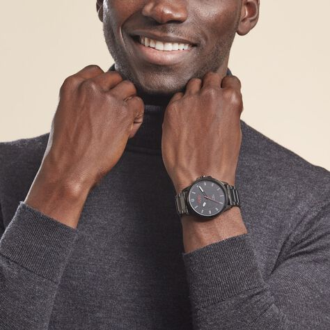 Montre Hugo First Noir - Montres Homme | Marc Orian