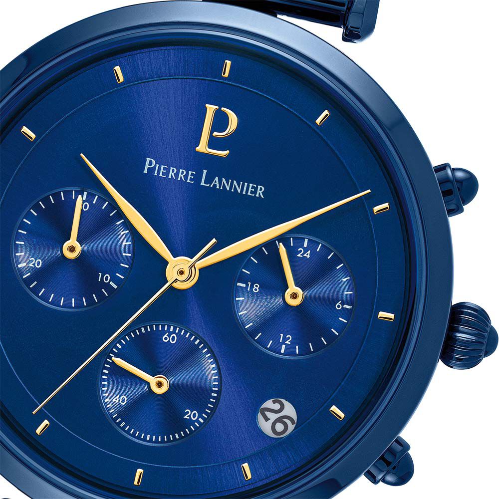 Montre Pierre Lannier Lutecia Bleu - Montres classiques Femme | Marc Orian