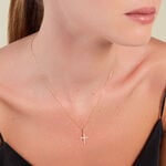 Pendentif Cystenian Or Jaune Oxyde De Zirconium - Pendentifs Femme | Marc Orian