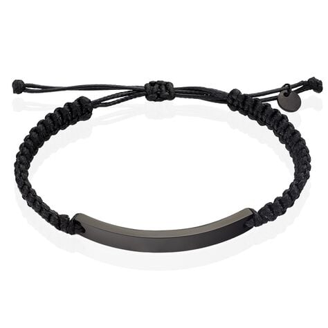 Bracelet Phebus Him Acier Noir - Bracelets cordons Homme | Marc Orian