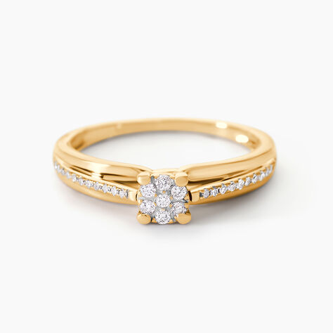 Bague Kate Or Jaune Diamant - Parures de mariage Femme | Marc Orian