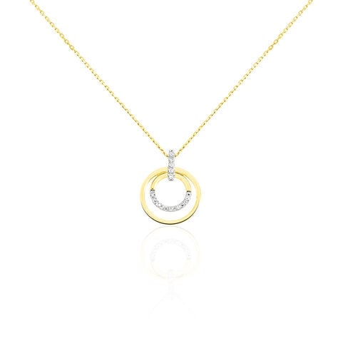 Collier Mellisse Or Jaune Diamant - Colliers avec pierres Femme | Marc Orian