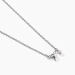 Collier Myrna Argent Blanc Oxyde De Zirconium - Colliers avec pierres Femme | Marc Orian
