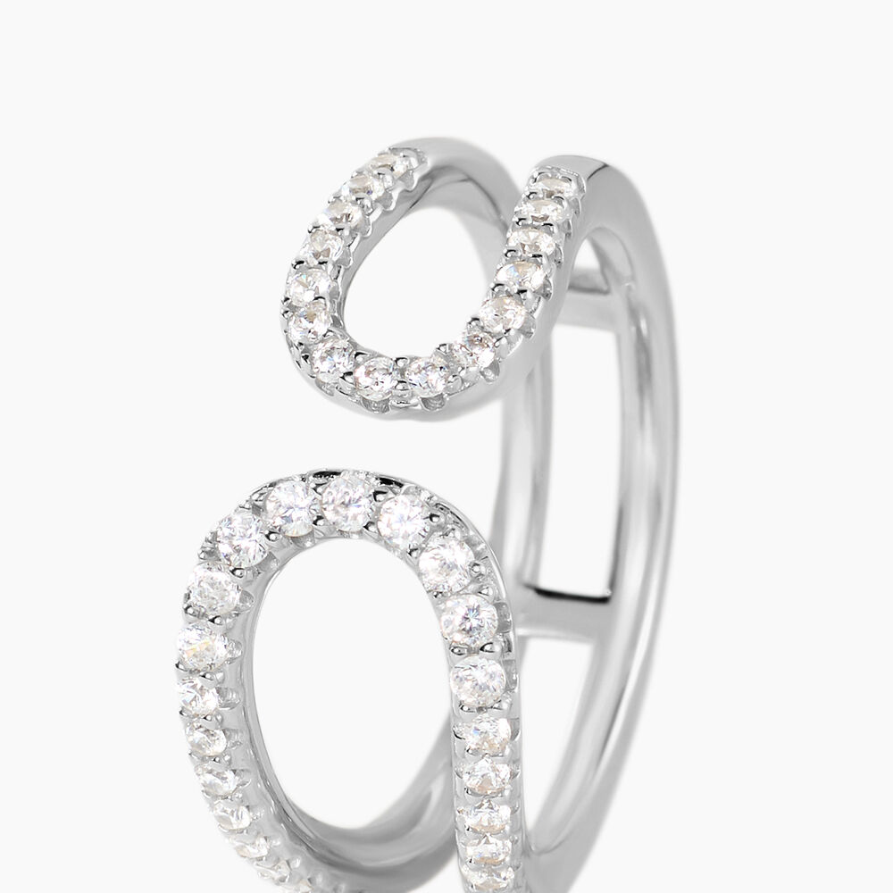 Bague Livie Argent Blanc Oxyde De Zirconium - Bagues avec pierre Femme | Marc Orian