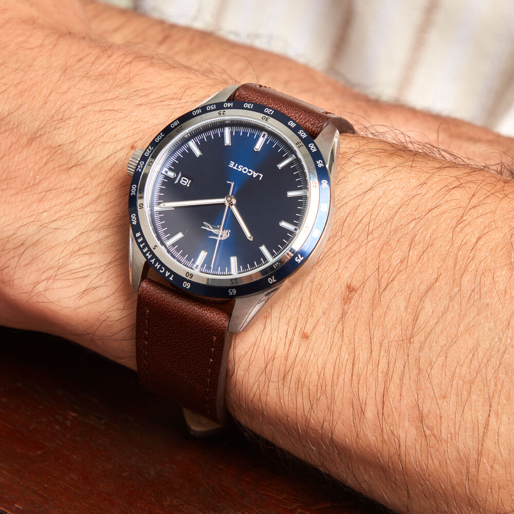Montre Lacoste Everett Bleu - Fête des pères Homme | Marc Orian