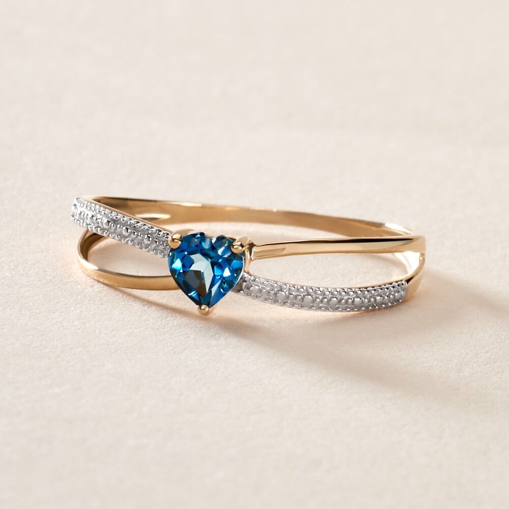 Bague Rory Or Jaune Topaze - Bagues pierres fines Femme | Marc Orian