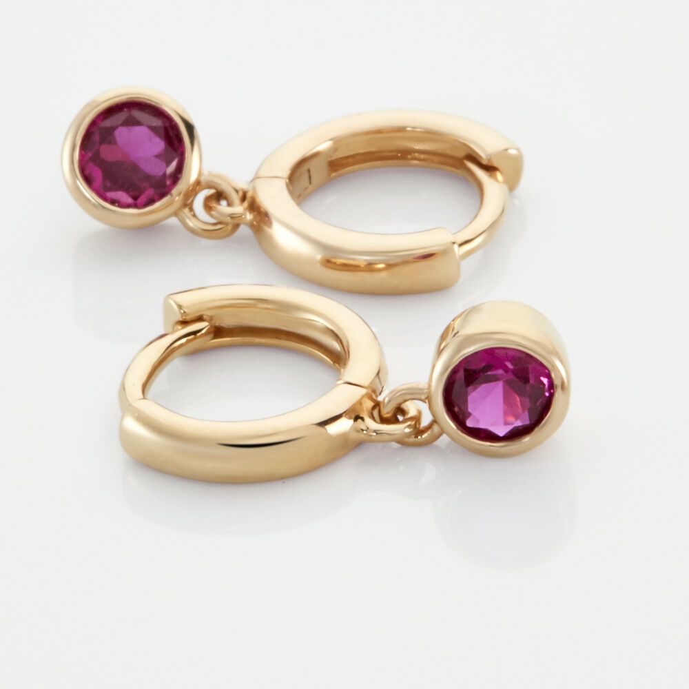 Cr&eacute;oles Plaqu&eacute; Or Leonie Spinelle Synth&eacute;tique - Boucles d'oreilles pampille Femme | Marc Orian