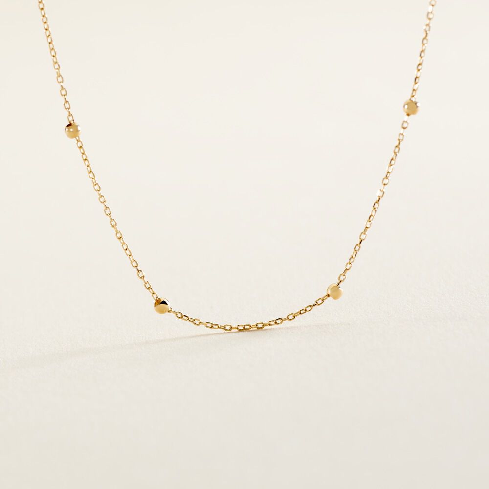 Collier Booker Or Jaune - Colliers ete Femme | Marc Orian