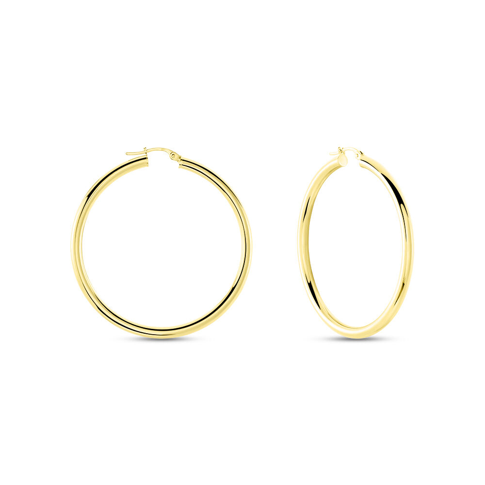 Cr&eacute;oles Or Jaune Rond - Cr&eacute;oles Femme | Marc Orian