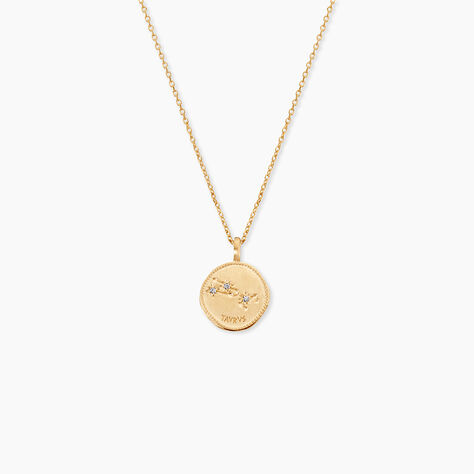 Collier Iago Plaqu&eacute; Or Oxydes De Zirconium - Colliers avec pierres Femme | Marc Orian