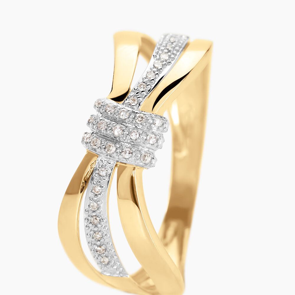 Bague Lucilla Or Jaune Diamant - Bagues pierres précieuses Femme | Marc Orian