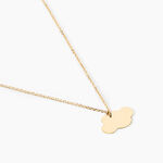 Collier Helenia Nuage Gravable Or Jaune - Colliers ete Enfant | Marc Orian