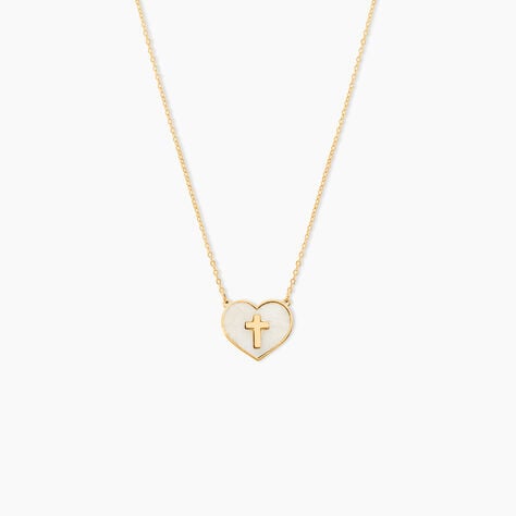 Collier Lawrie Or Jaune Nacre - Colliers avec pierres Famille | Marc Orian