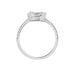 Bague Nevarte Argent Blanc Oxyde De Zirconium - Bagues avec pierre Femme | Marc Orian