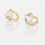 Boucles D'oreilles Puces Frantsesa Or Jaune - Puces Femme | Marc Orian