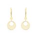 Boucles D'oreilles Pendantes Clacya Or Jaune - Pendantes Femme | Marc Orian