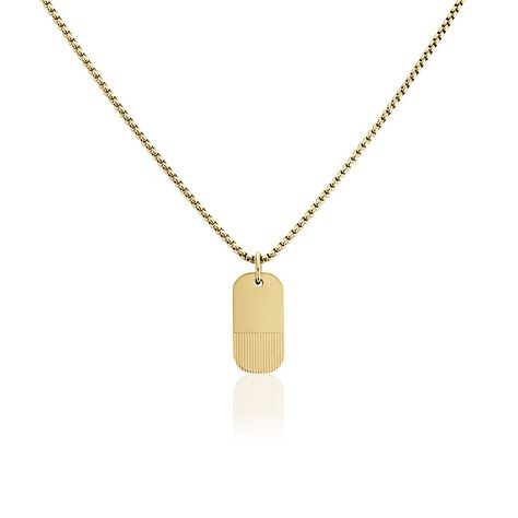 Colliers Phebus Him Acier Jaune - Colliers fantaisie Homme | Marc Orian