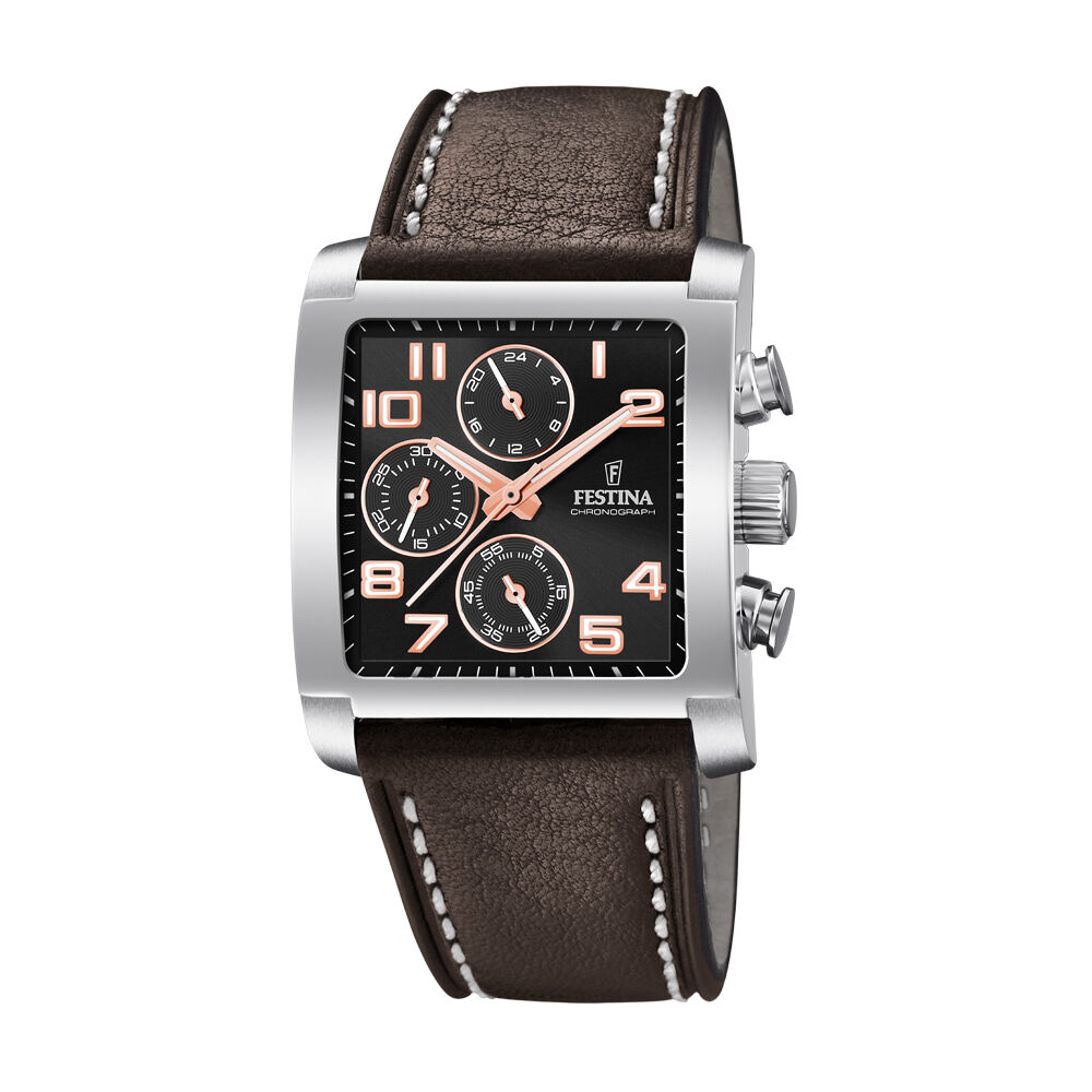 Montre festina timeless chronograph noir clearance
