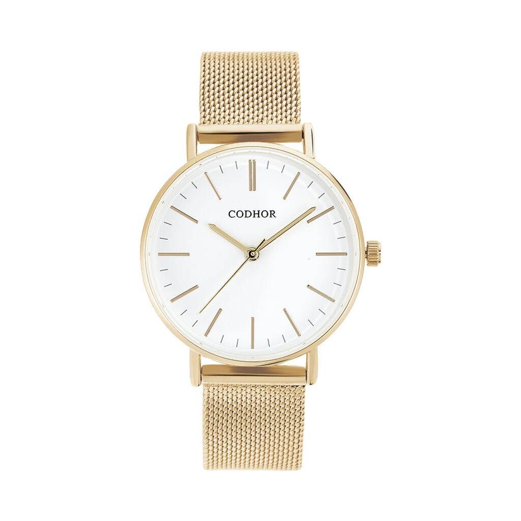 Montre Codhor Cindy Blanc - Montres &eacute;tanches Femme | Marc Orian
