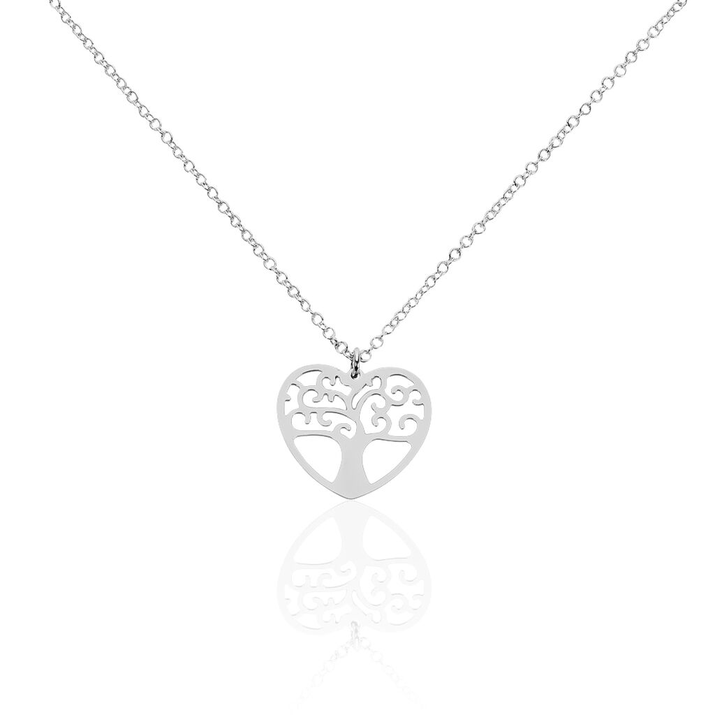 Collier Tyfen Argent Blanc - Colliers Femme | Marc Orian