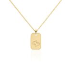 Collier Plaqu&eacute; Or Quintien - Colliers ete Homme | Marc Orian