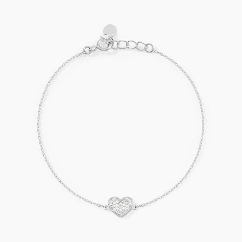 Bracelet Annouk Argent Blanc Oxyde De Zirconium - Nouveautés Femme | Marc Orian