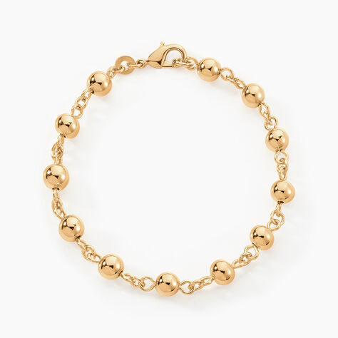 Bracelet Viperine Plaqu&eacute; Or Jaune - Bracelets fantaisie Femme | Marc Orian