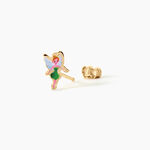 Boucles D'Oreilles Puces Feerie Argent Dor&eacute; A L'Or 750/1000 - Puces Enfant | Marc Orian