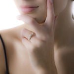 Alliance Eloise Or Jaune Diamant - Alliances avec pierres Femme | Marc Orian